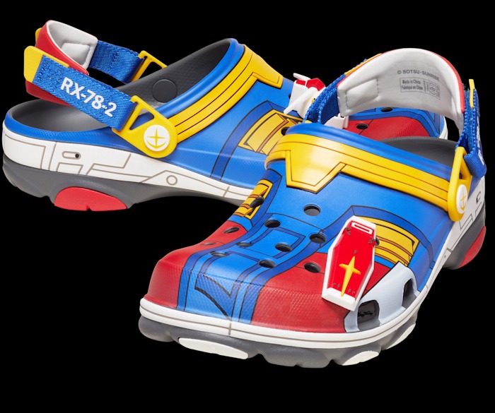 【Crocs x Gundam】 正規品★ All Terrian Clog Slate Grey NEW CROCS X GUNDAM All Terrain Men's Clog Slate Grey/Multi